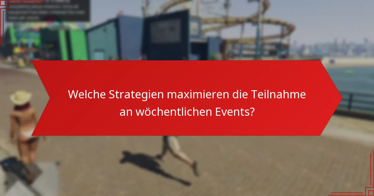 Welches Feedback haben die Spieler zu den letzten Events gegeben?